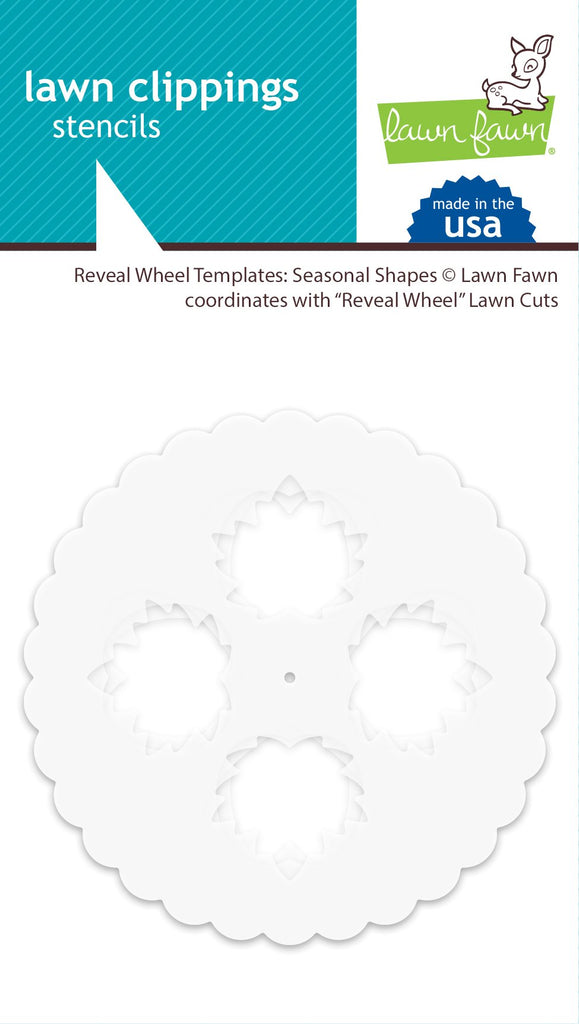Reveal Wheel Templates Seasonal Shapes