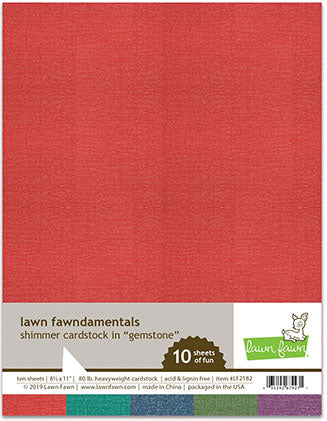 Gemstone Shimmer Cardstock