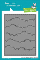 Puffy Cloud Backdrop: Portrait Die