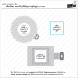 shutter card holiday sayings