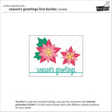season's greetings line border