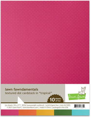 Textured Dot Tropical Cardstock