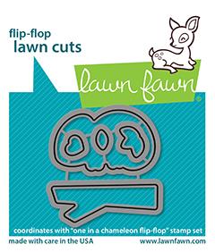 One in a Chameleon Flip-Flop Lawn Cuts