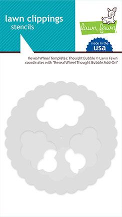 reveal wheel templates: thought bubble