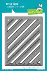 Toile de fond à rayures de menthe poivrée