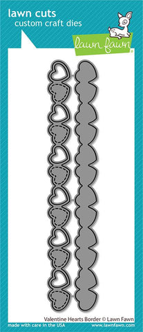Valentine Hearts Border