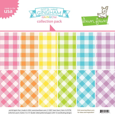 Gotta Have Gingham Rainbow Collection Pack