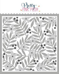 Layered Leaves & Flowers Stencil (3pk)