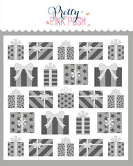 Layered Presents Stencil (3 Layer)
