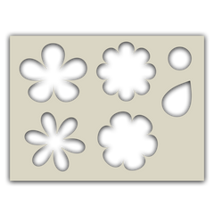 Mini Layering Stencil - Layering Flower*