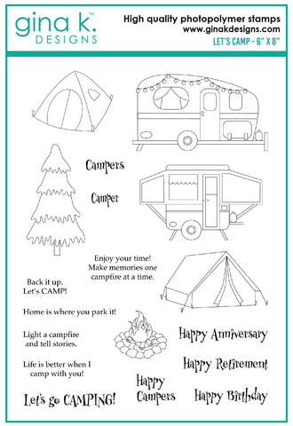 Let's Camp Stamp Set