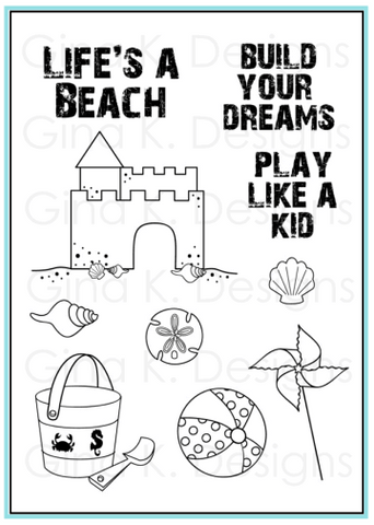 Life's a Beach Stamp Set