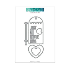 Matrices de découpe Little Love Tags