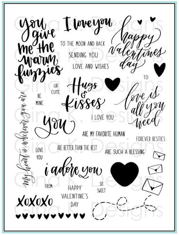 Love Is All You Need Stamp Set