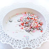 Love Letters Clay Confetti