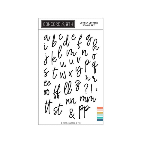 Lovely Letters Stamp Set