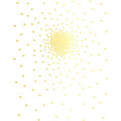Confetti Dot Hot Foil Plate