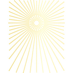 Dot Burst Hot Foil Plate