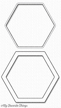 Fenêtre et cadre hexagonal Shaker Die-namics