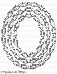 Die-namics Linked Chain Oval Frames