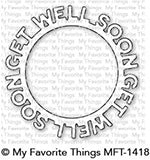 Die-namics Get Well Soon Circle Frame