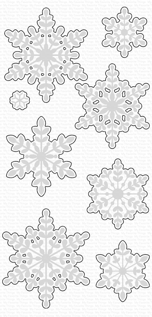 Serene Snowflakes Die-namics