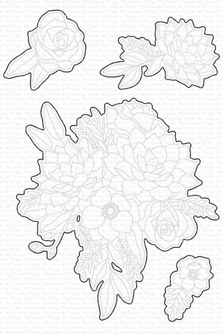 Fantasy Florals Die-namics*