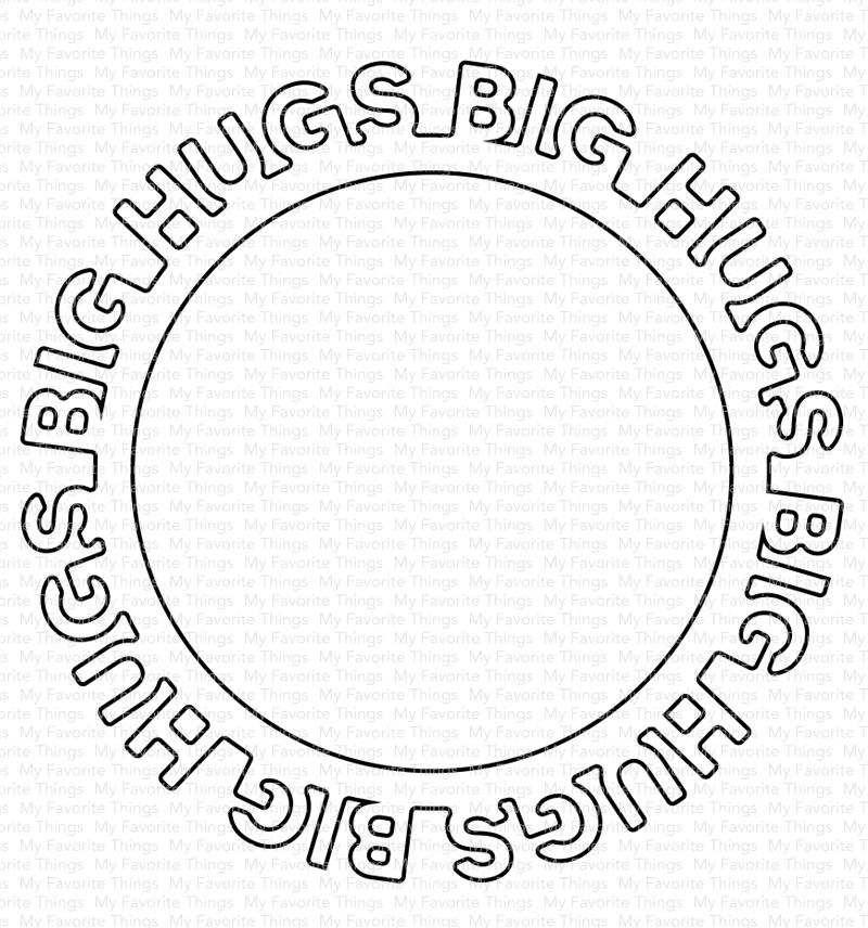Die-namics Cadre circulaire Big Hugs