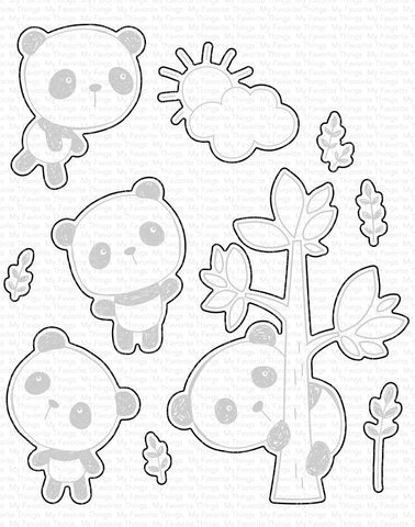 Panda Pals Die-namics*
