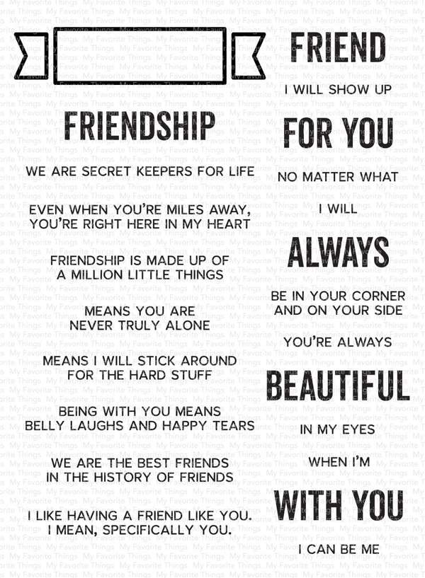 What Friendship Means