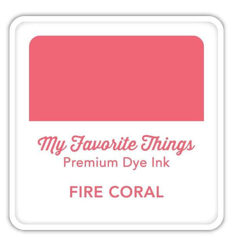 Premium Dye Ink Cube Fire Coral