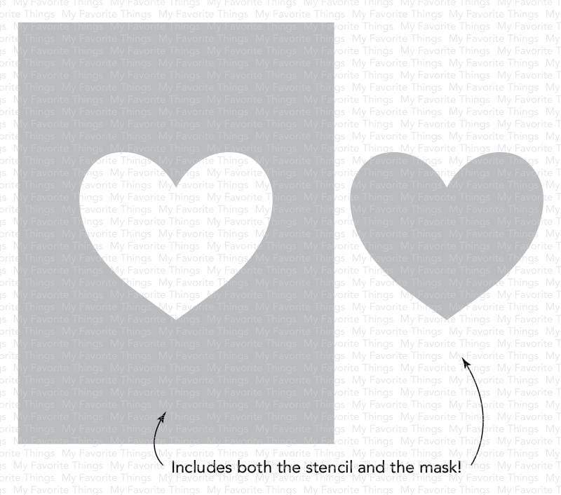 Heart Extraordinaire Stencil
