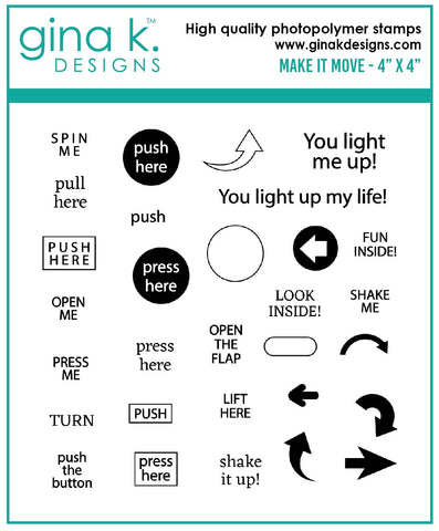 Make It Move Mini  Stamp Set