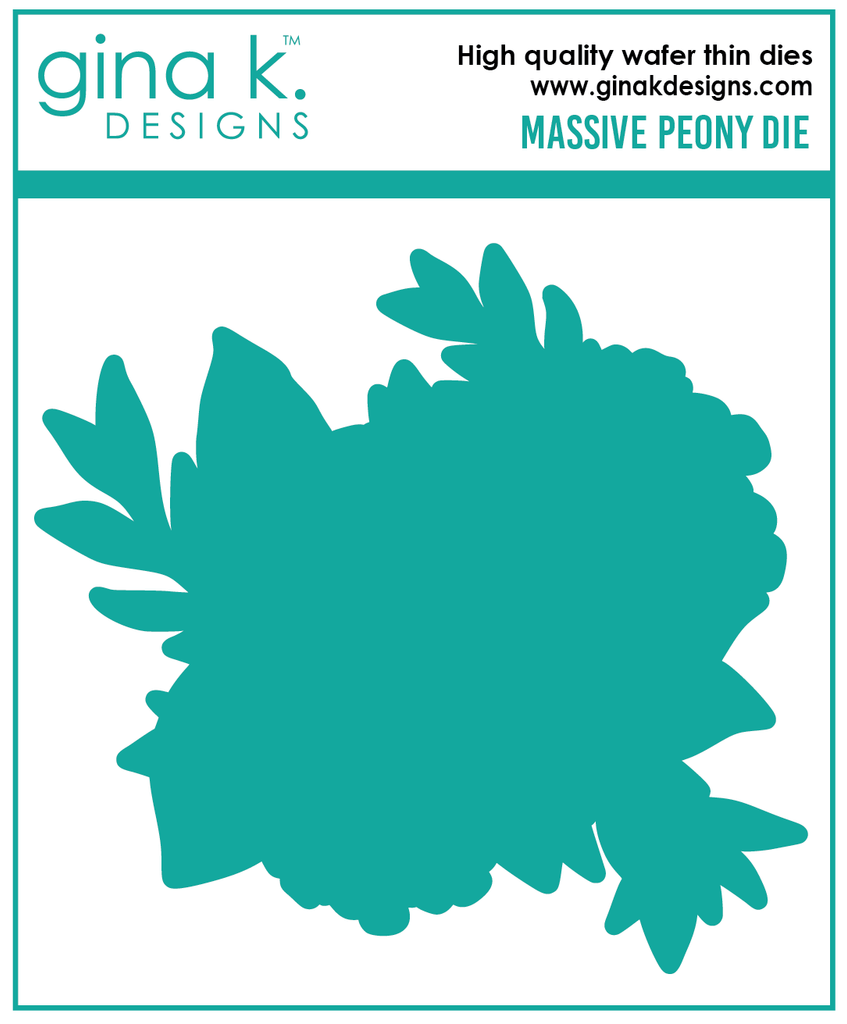 Massive Peony Die Set - RETIRING