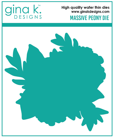 Massive Peony Die Set - RETIRING