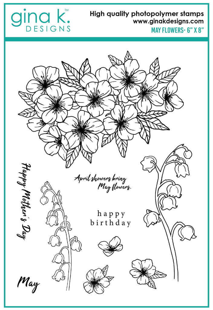 May Flowers Stamp Set