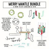 Merry Mantle Stamp Set (6x6)