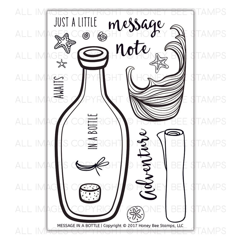 Message In A Bottle Stamp Set 