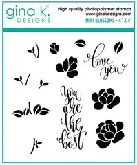 Mini Blossoms Mini Stamp Set - RETIRING