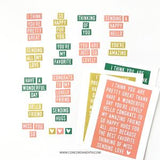 Mix & Match Everyday Sentiments Stamp Set