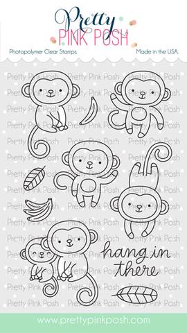 Ensemble de tampons Monkey Friends 