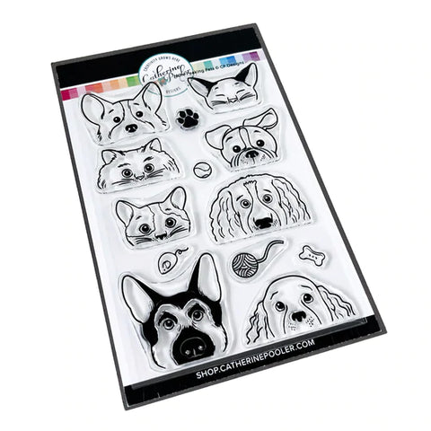 More Peeking Pets Stamp Set