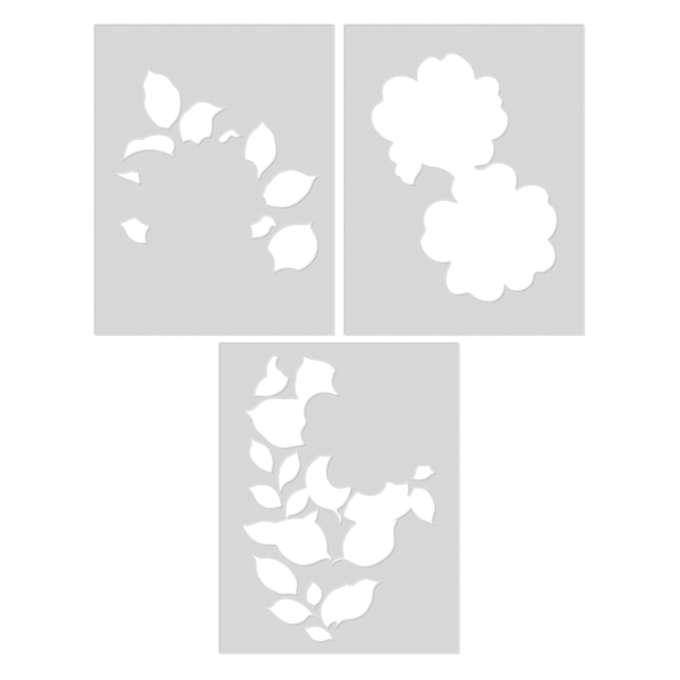 Art Stencil - Mother's Bouquet | Companion Stencil