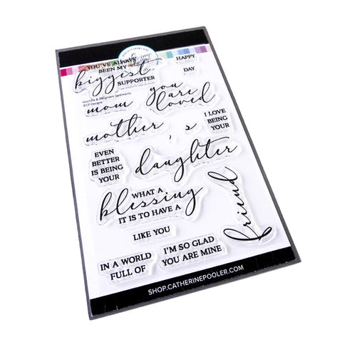 Mothers & Daughters Sentiment Stamp Set