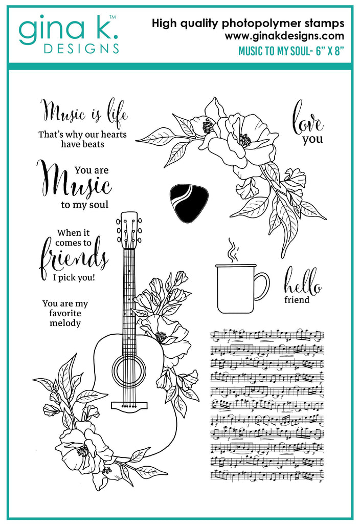 Music To My Soul Stamp Set