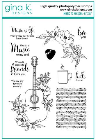 Music To My Soul Stamp Set