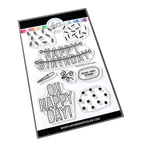 Oh, Confetti Stamp Set