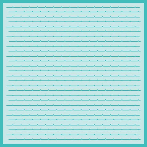 Square Shingles Background Stencil