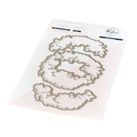 Charming Floral Wreath Coordinating Die Set - RETIRING