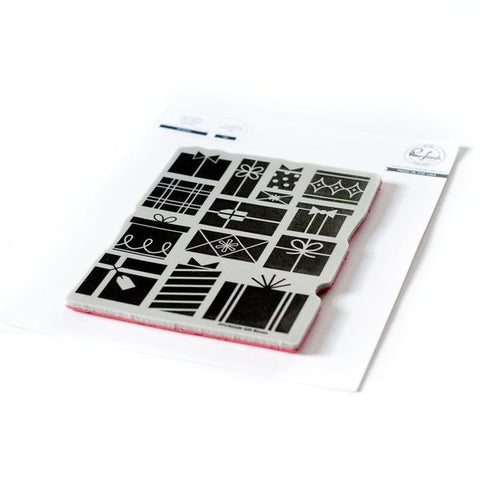 Gift Boxes cling stamp - RETIRING